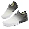 Chaussures hommes femmes plage nager chaussures chaussures de secoue de bassonnettes pantoufles gym de gym de fitness yoga danse sport chaussures nat nageur aqua chaussures chaussettes