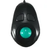 Mouse per PC Computer Nuovo dito impugnatura 4DB Mini Trackball Mouse Mouse cablati Controllo pollice portatile