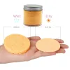 Remover 50 Pack Compressed Facial Sponges 100 ٪ Cosmetic Spa Natural Spa لتنظيف الوجه ، قناع التقشير ، إزالة المكياج