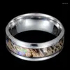 Cluster Rings Mixmax 20st Shell Men's rostfritt stål Kvinnor ring unisex högkvalitativ bohemsmycken band