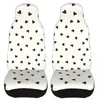 Car Seat Covers Love Pattern Universal Cover Protector Interior Accessories Women Front Rear Flocking Cloth Cushion Polyester Hunting