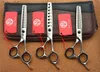 Scissors Shears 532 # 5.75 marque Purple Dragon ciseaux de coiffure professionnels JP 440C barbiers 8/14/18 dents ciseaux amincissants ciseaux à cheveux 240302