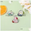 Pins Brooches S Brooch Character Badge Experimental Bottle Academic Mystery Metal Silk Scarf Buckle Pin T230605 Drop Delivery Dho9S