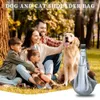 Sac à bandoulière pour chien de compagnie sac de sortie pour animaux de compagnie portable confortable respirant grande capacité sangle réglable pour petits animaux chat chien 240226