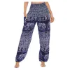 Pantalon H017 thaïlande éléphant Yoga pantalon Bloomers Yoga vêtements pantalons décontractés nouvelle mode imprimé pantalon d'entraînement