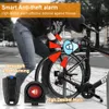 Camluxy Allarme a vibrazione per bici senza fili Impermeabile Ricarica USB Telecomando Allarme antifurto per bicicletta elettrica per moto 240219