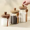 Serviessets Glazen pot Keukenopslagcontainers Granenbus Theescherper voor koffiebussen Verzegeld