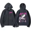 Anime nana osaki dragkedja hoodie mens harajuku överdimensionerad