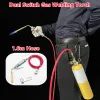 Lastoortsen Professional Dual Switch Gas Torch Brazing Torch of Propane Gas 1.6m Hose for Brazing Soldering Welding Heating Application Bbq