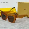 نظارة شمسية Loewe Loewe الفاخرة للنساء Cat Eye Sunglasses Insisex Beach Sunglasses Vintage Frames Design With With Good Miui Miui Loeve 547