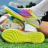 American Football Shoes Men Soccer Adult Cleats Grass Students Boots Boys Girls Training Match Turf Futsal Professional Outdoor