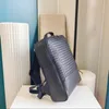 Zaino di design da uomo di alta qualità 10A lusso Zaini per tessitura in pelle di vitello cerata business Zaino per laptop moda Borsa da viaggio in vera pelle tote borsone a tracolla