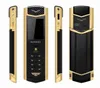 Marque originale MPARTY LT2 luxe or corps en métal boîtier en cuir téléphone portable double Sim téléphones portables Bluetooth FM Mp3 caméra cellpho5152101