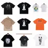 2023 Designer T-shirt à manches courtes pour hommes et femmes T-shirts de créateurs Amirs Amirsy Chemises d'été Marque de mode Sable Fluid Lettre T-shirts imprimés H11