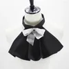 Bow Ties Vintage Court Lolita Tie False Cllar Shirt Akcesoria Mężczyźni Kobiet Business Banquet Wedding Karit Bowtie Odłączane kołnierze