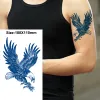 Tatuagens 50 Pcs Suco Tinta Body Art Tatuagem Duradoura À Prova D 'Água Adesivo Temporário Flash Braço Tigre Leão Dragão Moda Falso Homem Mulheres Tatoos