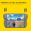 Gamepads AKPAD6K for PUBG Game Controller Six Finger L1 R1 Fire Aim Button Trigger Gamepad Joystick for IPad Tablet Game ABS Accessories