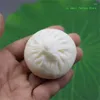 As flores decorativas R3MA cozinharam a exposição artificial da simulação do modelo de Longbao dos bolos enchidos