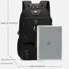 Backpack 50L 60L 80L Trave sac à dos grande capacité ordinateur portable sac étanche multifonction affaires sacs à dos USB charge avec poche pour chaussures