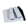 ギフトラップ10PCSミニクーリエバッグ製品製品ホワイトプラスチックエクスプレスエンベロープ衣料品包装用品セルフシーリング