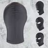 Nova chegada 123 Hole Homens Mulheres adultas spandex balaclava aberta boca face máscara de cabeça de cabeça para a cabeça de figurina escravo Rap Play9213726