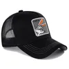 Nieuw Merk Anime Konijn Mode Hoge Luxe Hoed Katoen Baseball Cap Mannen Vrouwen Hip Hop Vader Mesh Hoed