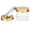 Bouteilles 10/20 / 30 / 50pcs pots de rangement pots cosmétiques vides couvercle en aluminium bouteilles rechargeables baume de maquillage
