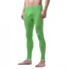 Pantalon de sport pour hommes, Leggings fins, ceinture élastique mi-haute, poche bombée, pantalon slim, jogging, cyclisme, entraînement, course à pied, collants de gymnastique