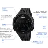 Watches SKMEI 1219 Men Digital Watch LED Display Waterproof Male Wristwatches Chronograph Calender Alarm Sport Watches Relogio Masculino