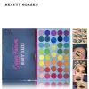 Shadow Beauty Glazed 39-Farben-Lidschatten-Palette Regenbogen-fluoreszierender Hochglanz-Perlmutt-Matt-Lidschatten-Palette Langlebiger Glitzer