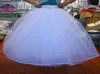 Petticoats Underskirt 4 warstwy bez obręczy siatka szyszka ślubna suknia balowa A Linia Crinoline Quinceanera Sukienki ślubne Acceso4213790