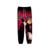 Jogginghose Unisex Japanische Anime Jujutsu Kaisen Jogginghose 3D Jogger Hosen Hosen Männer/Frauen Kleidung Hip Hop Pantalon Homme Jogginghose