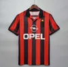 06 07 AC Retro Gömlek Futbol Formaları 95 96 97 Gullit 01 02 03 12 14 15 2006 2009 2010 Maldini Van Basten Futbol Kaka 93 94 Pirlo Ronaldinho Baggio Classic