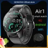 Relógios SENBONO Air1 2022 Novo 4G Smart Watch Homens 1.6 polegadas HD 4 + 128GB Cartão SIM Android 9.1 com câmera GPS Wifi Chamada sem fio Smartwatch