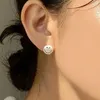 Studörhängen S'Steel 925 Silver Face Earring Women's Eesthetic Luxury Designer Earings Löfte för kvinnor Piercing smycken tillbehör