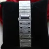 Montre-bracelet tendance pour hommes avec clarté VVS et diamants certifiés GRA fabriqués en moissanite, à porter en toute occasion