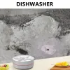 Tvättar Portable Mini Ultrasonic Diskmaskin USB Trådlös fruktgrönsaksrätt Wasma Electric Kitchen Home Dish Washing Machine Cleaner
