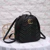 Najwyższej jakości projektant plecak na top luksusowy plecak damski pikowana moda mini mini plecak damski torba na ramię portfel torebki torebka