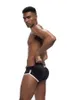 ملخصات Jockmail Brand Mens Intelds Sexy Pad Front + Back Magic Ressocks Double Removable Push Up Cup JM346