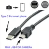 To Mini Usb OTG CABLE FOR Canon EOS 100D 80D 70D 5D2 5D 50D 30D 300D Camera Phone Edit Picture Video