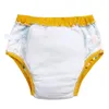 Amarelo bebê girafa impermeável adulto bebê traning calças ddlg fraldas reutilizáveis adulto aloth fralda potty underweaer calcinha 240229