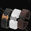 Bracelets de montre en acier en Silicone bracelet de montre pour AR5890 AR5889 AR5858 AR5920 AR5868 AR8023 bracelets de montre homme 23mm femme 20mm sangles