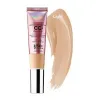 Creams 12pcs/lot Cc+ Cream Illumination Spf 50 Full Cover Medium or Light Hide Blemish Corrector Face Skin Makeup 30ml