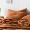 Solid Color 100% Pure Linen Throw Pillow Case Euro Sham for BedCustom Size Envelope Cushion Cover Decoration Pillowcase 240223