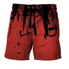 Casual Sports Shorts Mens Summer Shorts Digital Print Beach Stora Sports