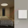 Contrôler l'interrupteur mural Xiaomi Mijia, trois options, double contrôle, conception à rebond automatique, compatible avec les lumières intelligentes et les lampes traditionnelles