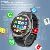 Watches Lem16 Smart Watch Men 6G RAM 128 GB ROM GPS WiFi Dual Cameras 900mAh Big Battery Smartwatch Android 11