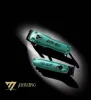 Trimmer nya Jucaipro Hair Demon Eyes Series Brushless Motor Emerald Green Importerad Ultrathin Clipper Trimmer Sculpting 7200 rpm High