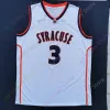 Custom Syracuse Orange College Basketball Jersey Anthony Buddy Boeheim Joseph Girard III Waiters Benny Williams Cole Swider Symir Torrence