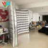 wholesale 10ft Wedding Party photo booth backdrop inflatable wall silver or gold for party Activities